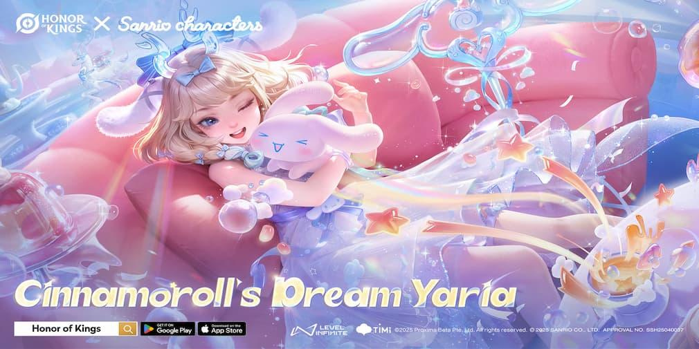 Honor of Kings welcomes two Sanrio characters to its hectic battlefield